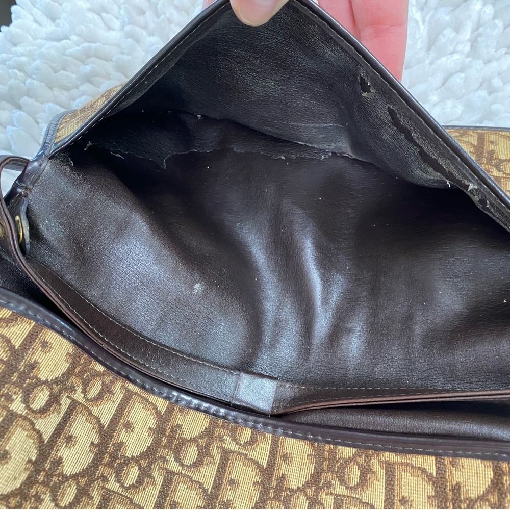 Vintage Christian Dior Trotter shoulder bag - Picture 7 of 15